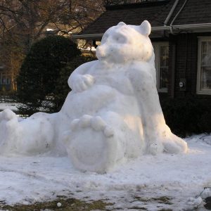 , There’s “Snow” Denying It – Cranford NJ&#8217;s Springfield Avenue Snow Sculptures Are Awesome!!!