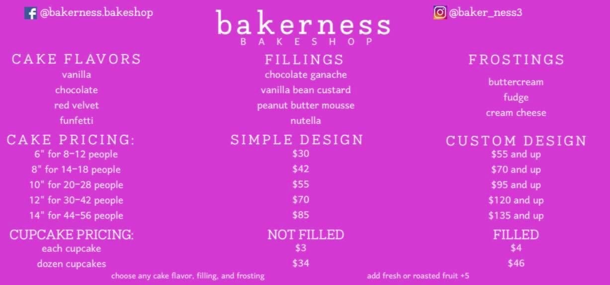 Bakerness.Bakeshop, Former Executive Pastry Chef at Pairings Palate + Plate Opens New bakerness.bakeshop!