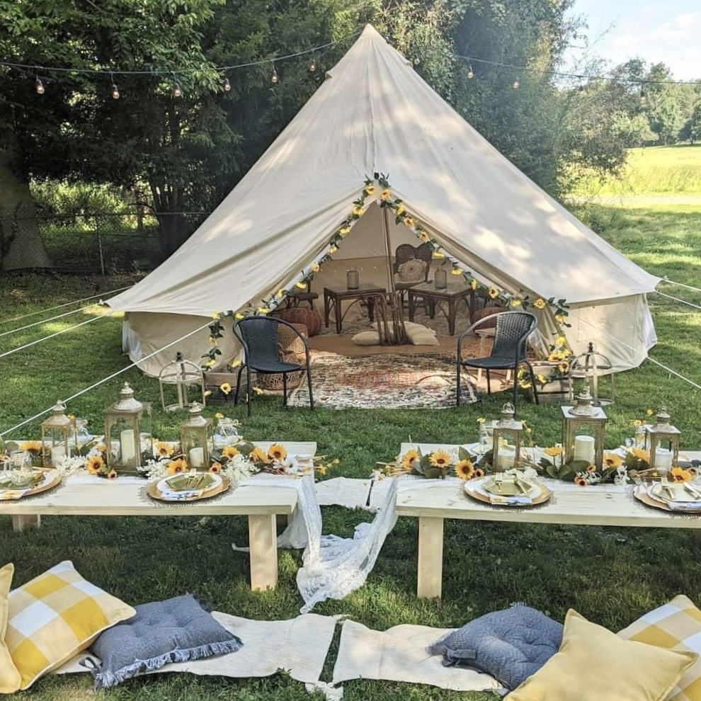 Tent parties clearance