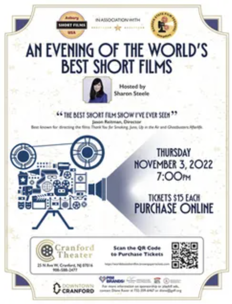 "An Evening of the World’s Best Short Films", &#8220;An Evening of the World’s Best Short Films&#8221; at the Cranford Theater