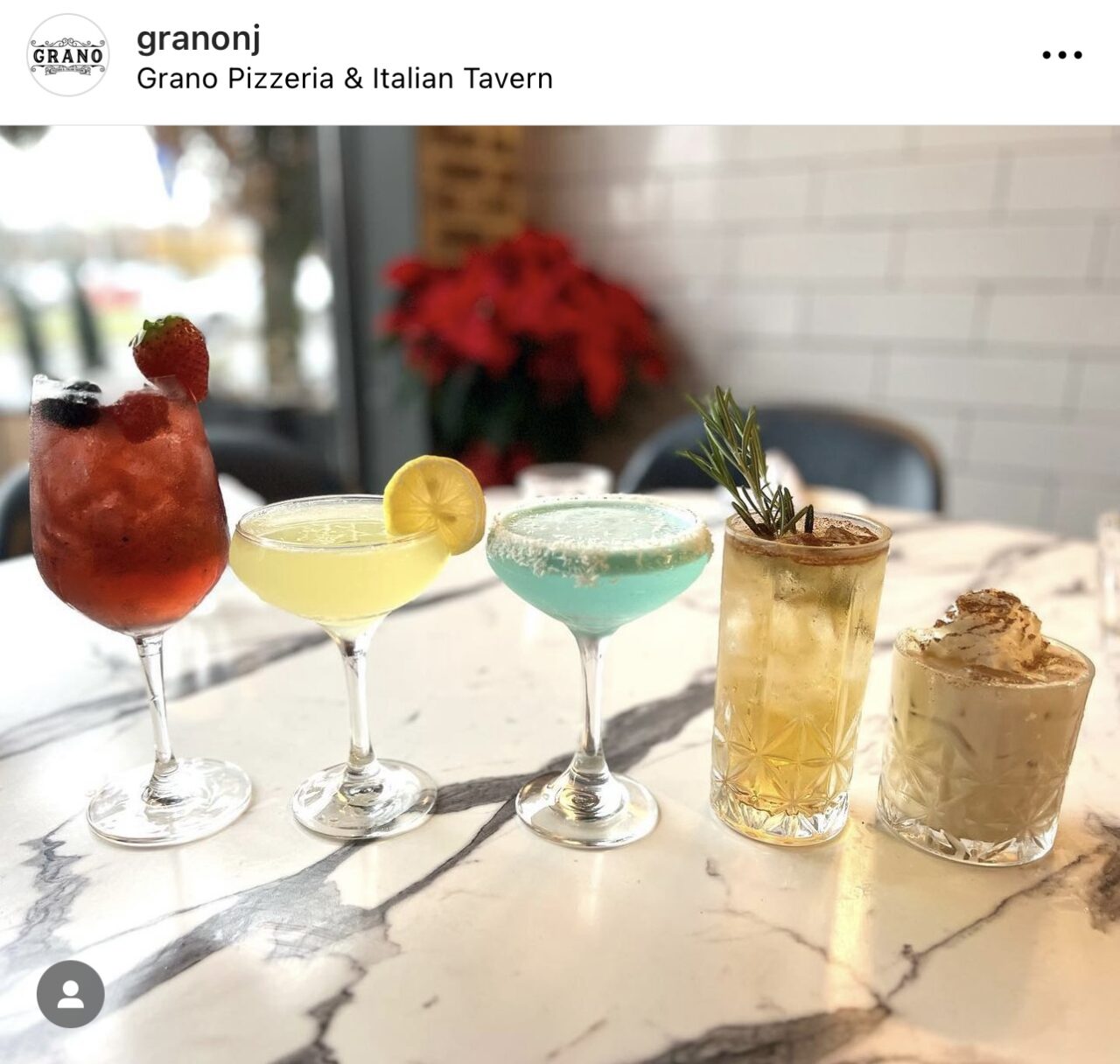 Top 10 Holiday Cocktails, Top 10 Holiday Cocktail Destinations in the Greater Cranford Westfield NJ Area