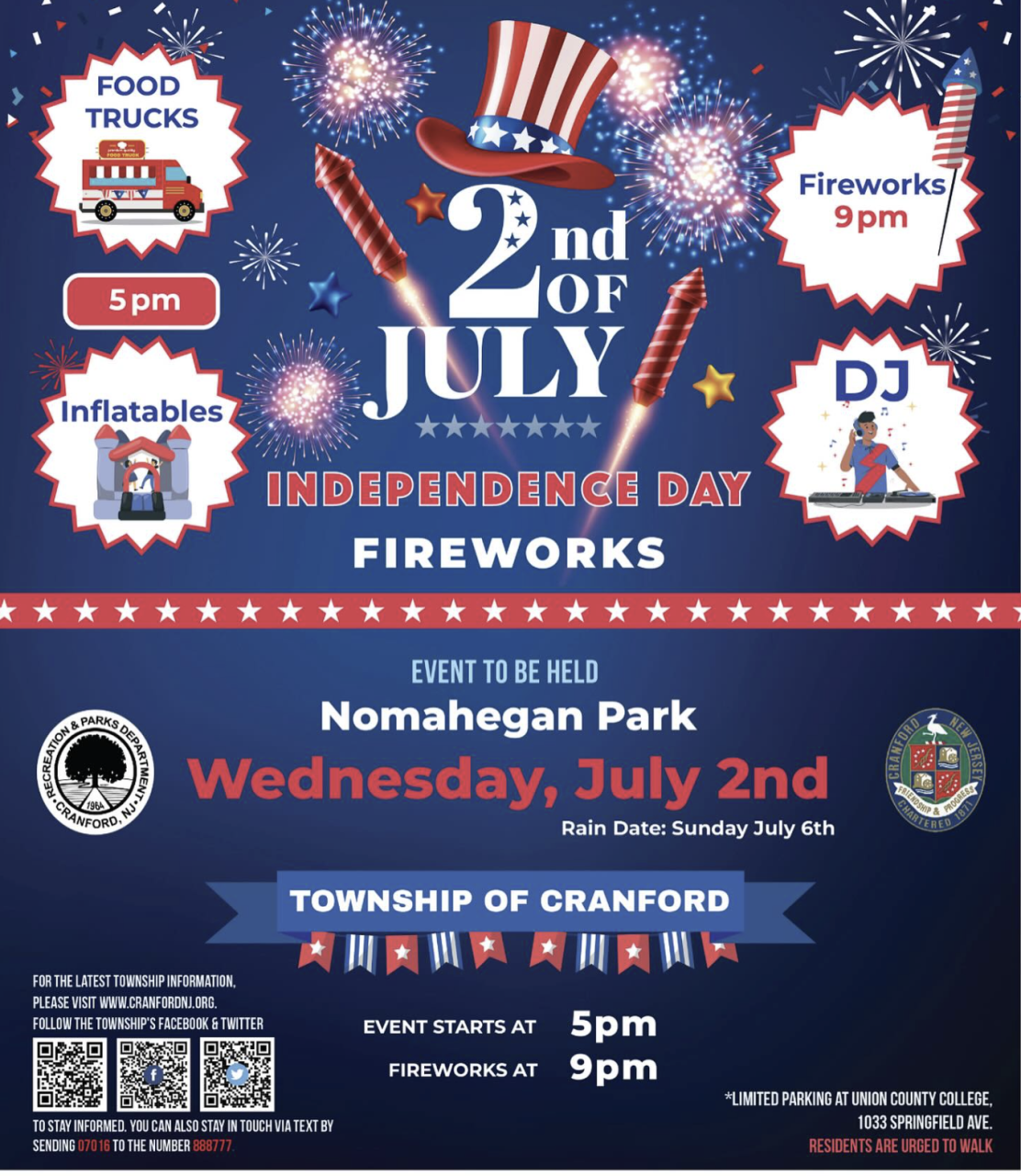 July 4th 2025, 🎆 July 4th 2025 Events in Cranford, Westfield &amp; Surrounding NJ Towns